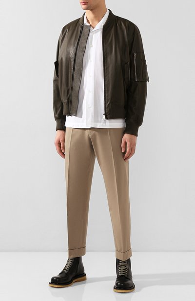 Хлопковая рубашка BERLUTI, арт. R17HCS26-011, фото 2