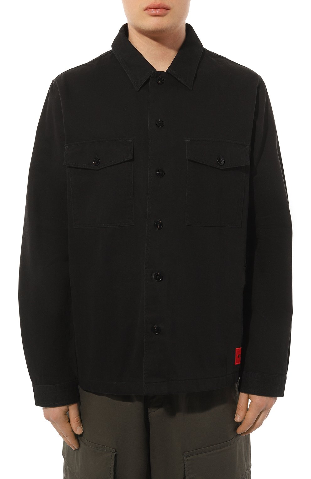 Хлопковая куртка-рубашка HUGO, арт. 50468744, фото 3
