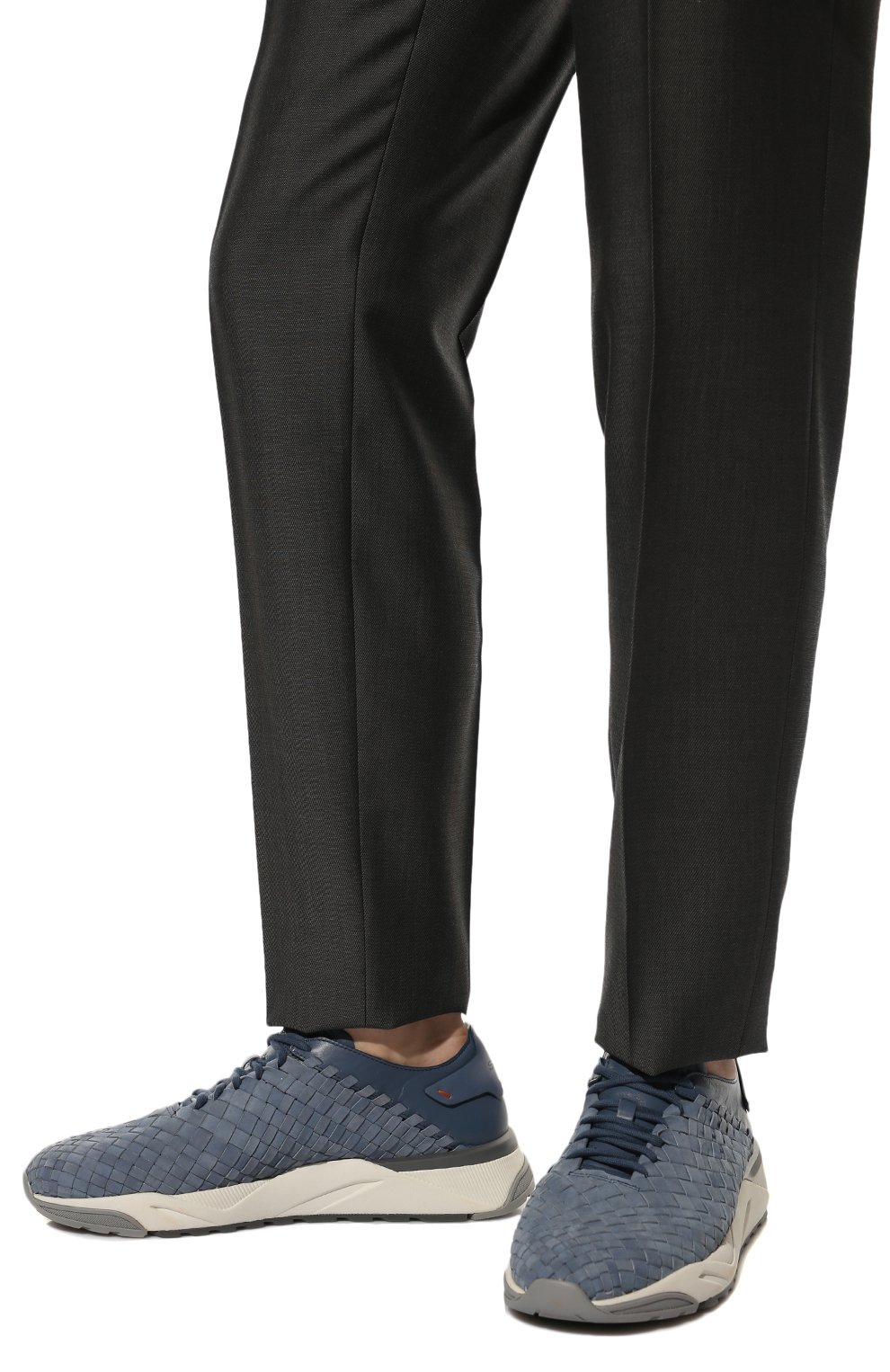 Кожаные кроссовки SANTONI, арт. MBIM21685BGRCFNKU47, фото 3