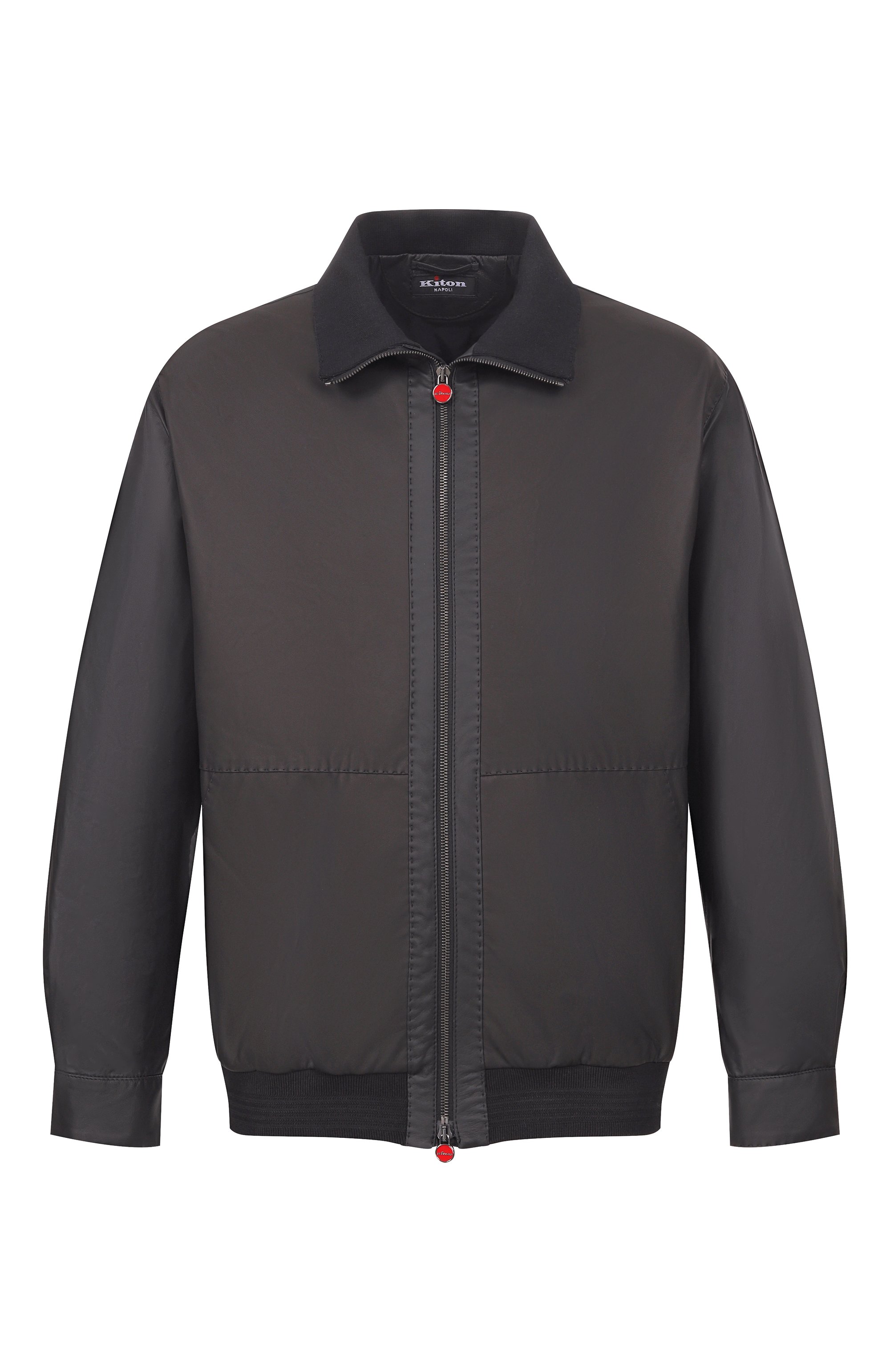 Кожаный бомбер KITON, арт. UW2358AV0814H, фото 1