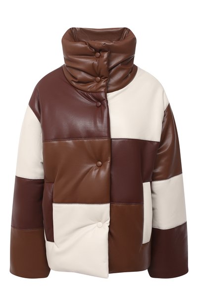 Куртка NANUSHKA, арт. HIDE_BR0WN PATCH_VEGAN LEATHER, фото 1