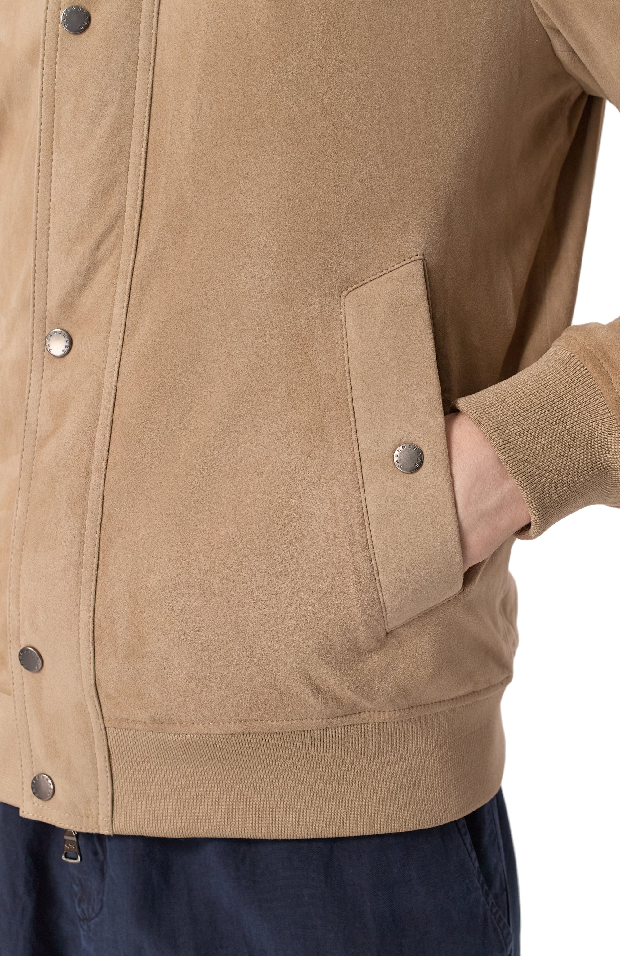 Замшевый бомбер PAUL&SHARK бежевого цвета по цене 228500 руб., арт. 25412708, фото 5 Замшевый бомбер PAUL&SHARK, арт. 25412708, фото 5