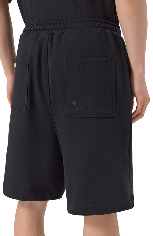 Хлопковые шорты Laneus S6LAMAFP103 Чёрный  S6LAMAFP103 Фото 4