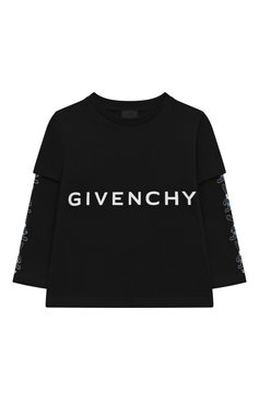 Хлопковый лонгслив GIVENCHY, арт. H25450/4A-5A, фото 1