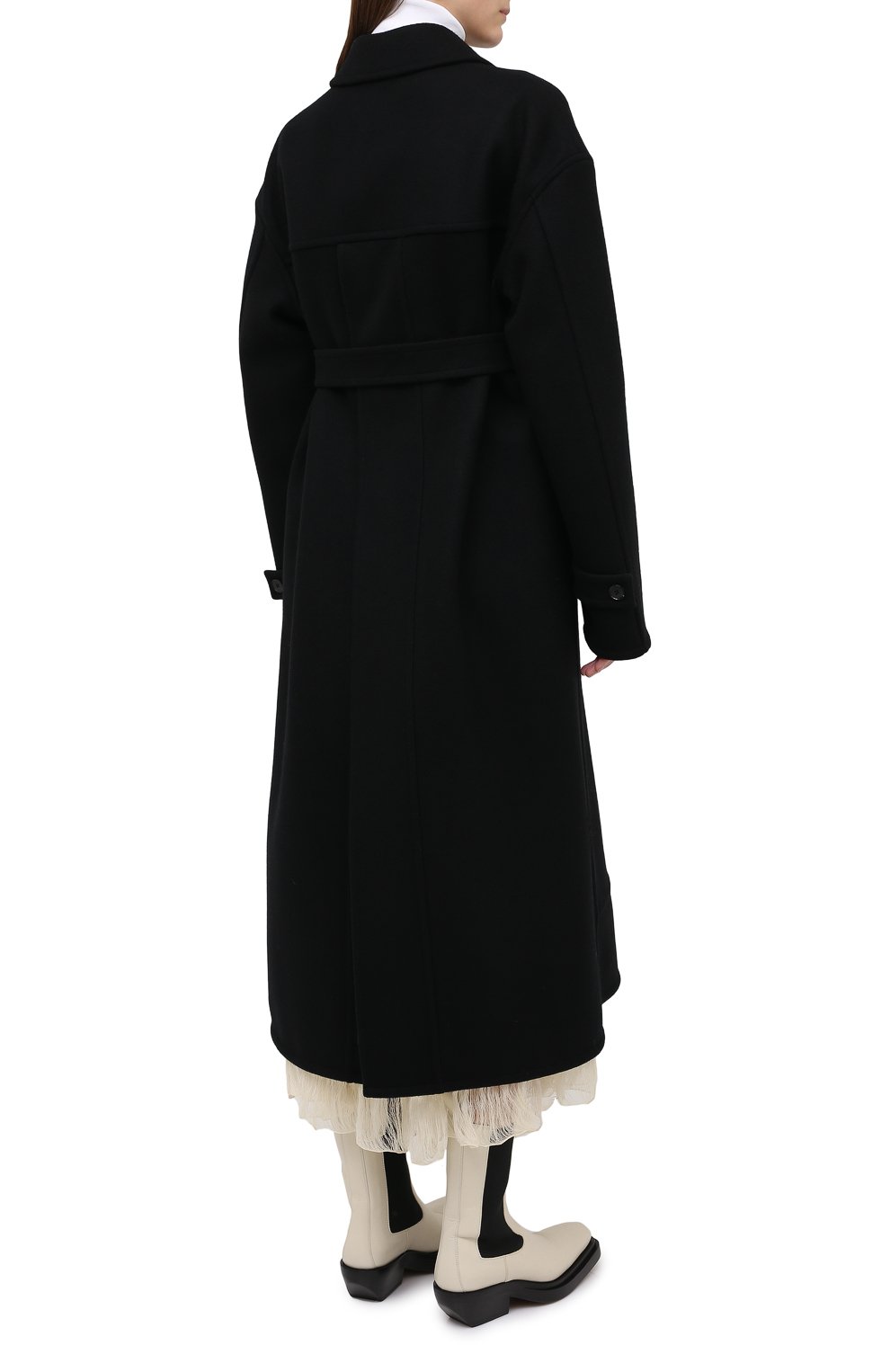 Шерстяное пальто JIL SANDER, арт. JSWR475114-WR200500C, фото 4