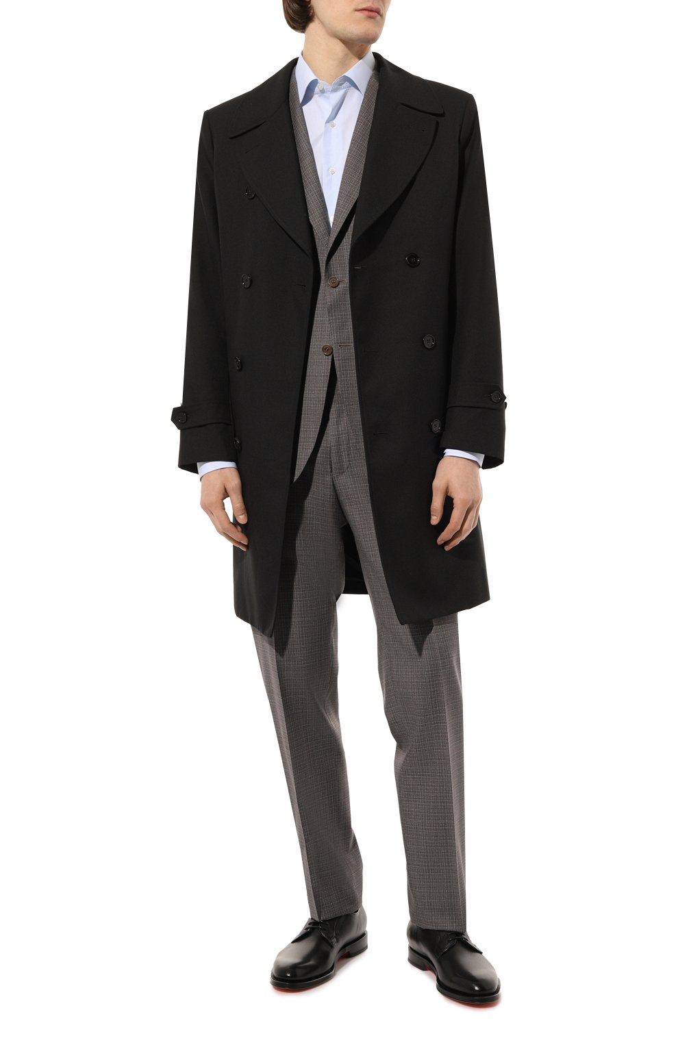 Кожаные дерби SANTONI, арт. MCCG18148PD5SSDSN01, фото 2