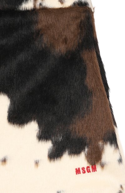 Юбка из экомеха MSGM KIDS, арт. F6MSJGSK081, фото 3