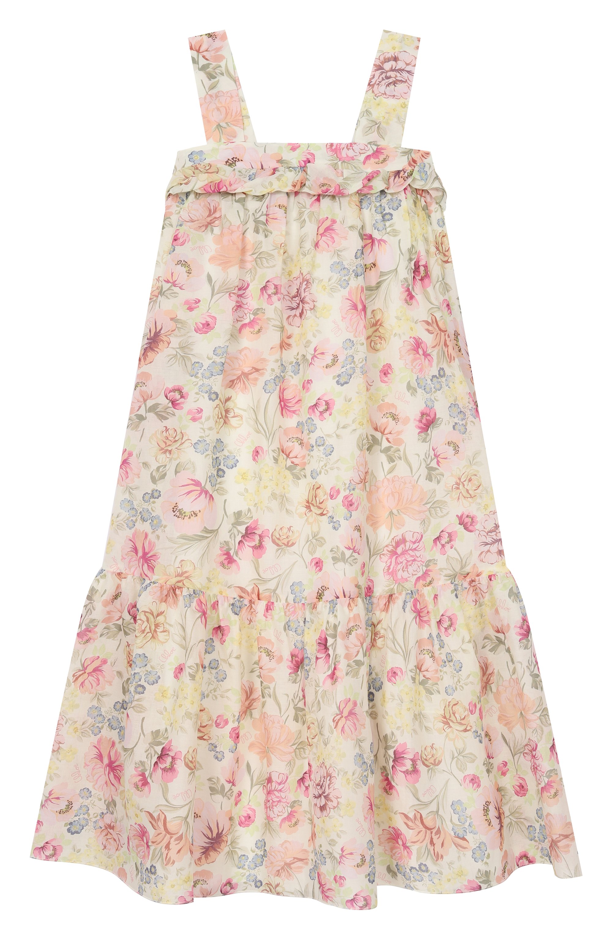 Хлопковый сарафан CHLOÉ, арт. C21229, фото 1