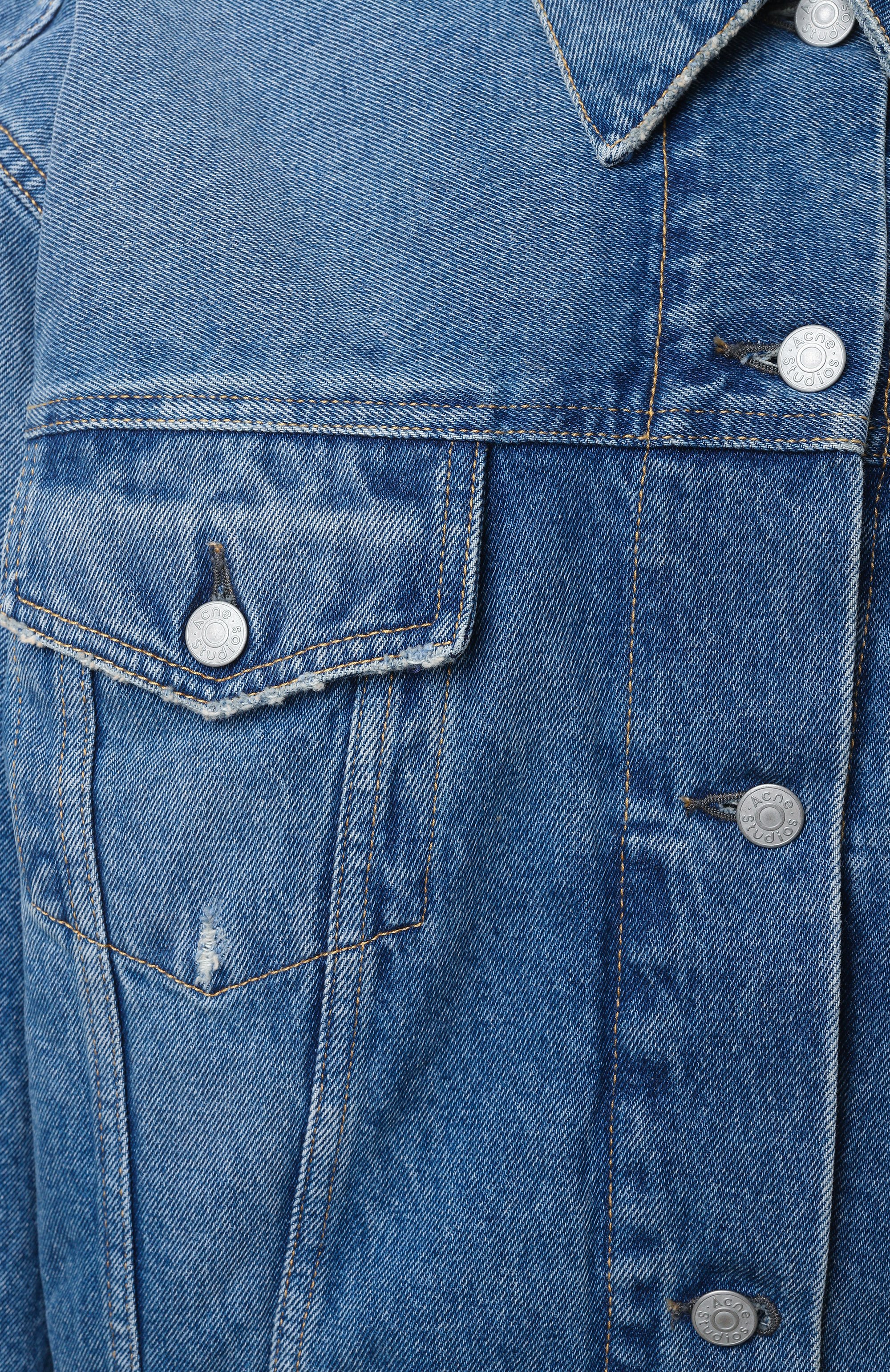 Джинсовая куртка ACNE STUDIOS, арт. FN-WN-0UTW001035/A90640, фото 6