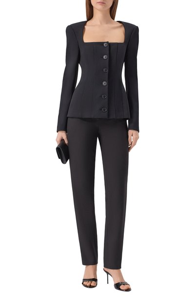 Брюки LEFFERS черного цвета по цене 94450 руб., арт. 15.52.45.16.01, фото 2 Брюки LEFFERS, арт. 15.52.45.16.01, фото 2