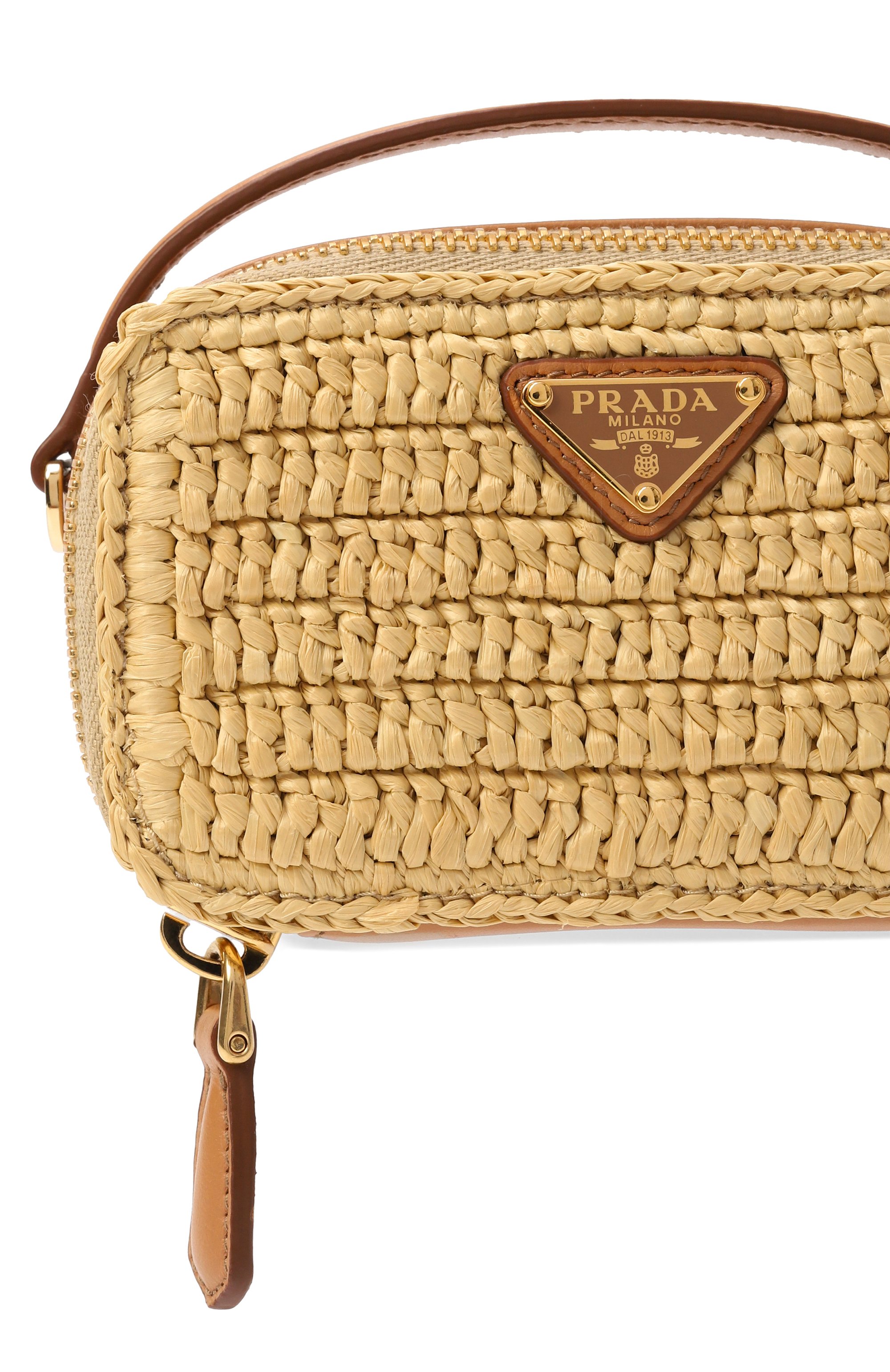 Сумка PRADA бежевого цвета по цене 149500 руб., арт. 1NR025/2CYC, фото 3 Сумка PRADA, арт. 1NR025/2CYC, фото 3