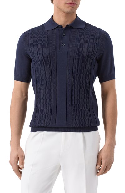 Хлопковое поло BRUNELLO CUCINELLI, арт. M29203305, фото 3