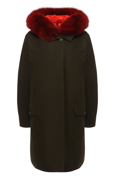 Женская утепленная парка с капюшоном MONCLER, арт. D2-093-49398-10-57900