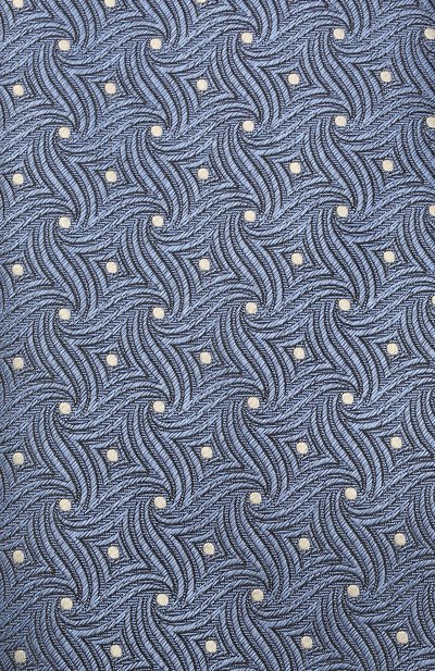 Шелковый галстук ZEGNA голубого цвета по цене 19650 руб., арт. Z2D21T/1XW, фото 4 Шелковый галстук ZEGNA, арт. Z2D21T/1XW, фото 4