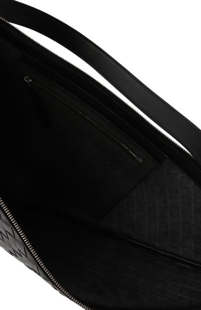 Сумка virgule BOTTEGA VENETA черного цвета по цене 385000 руб., арт. 743574/V2HL1, фото 5 Сумка virgule BOTTEGA VENETA, арт. 743574/V2HL1, фото 5