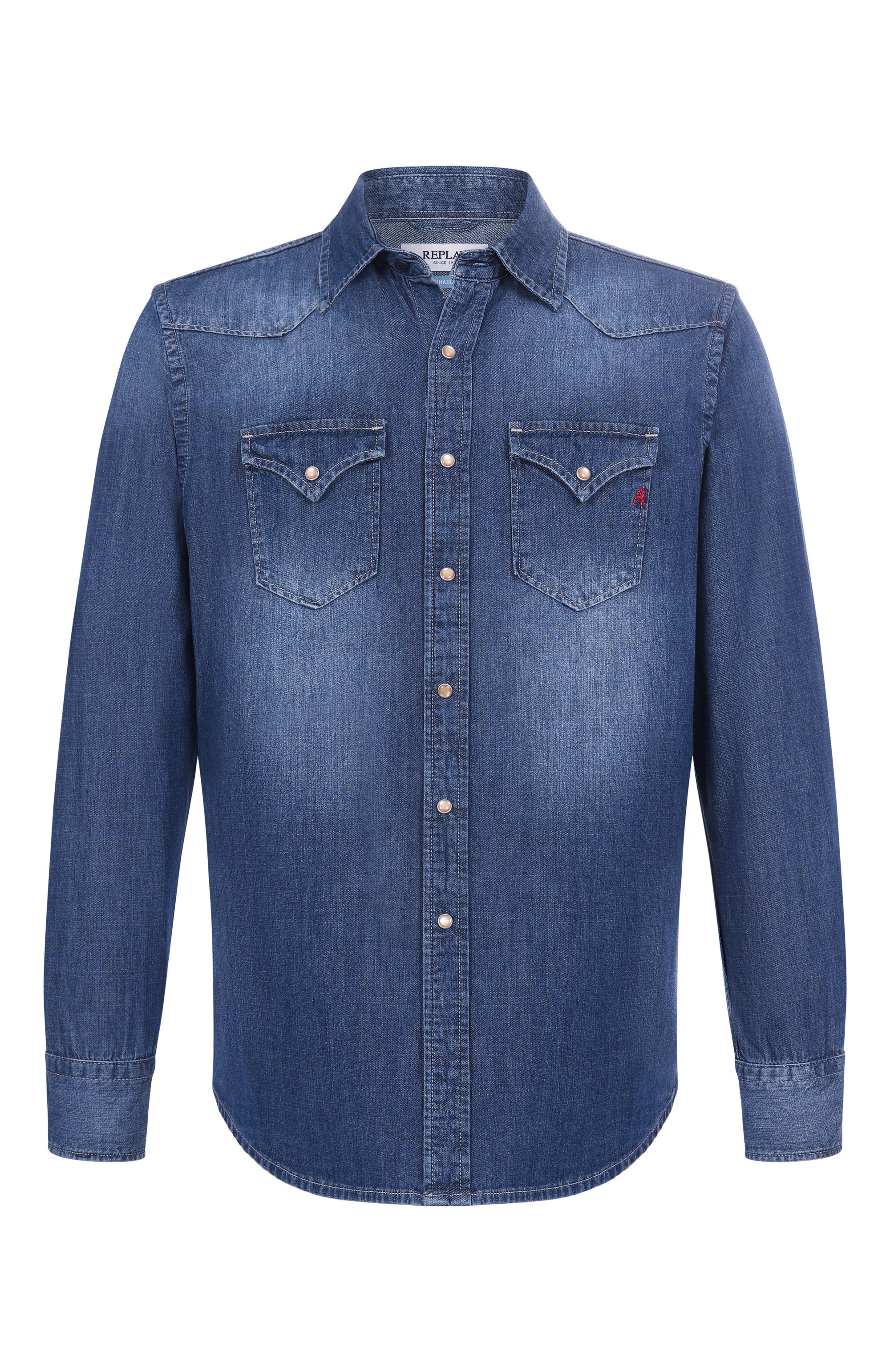 Джинсовая рубашка REPLAY, арт. M4023C.000.26C 80A, фото 1