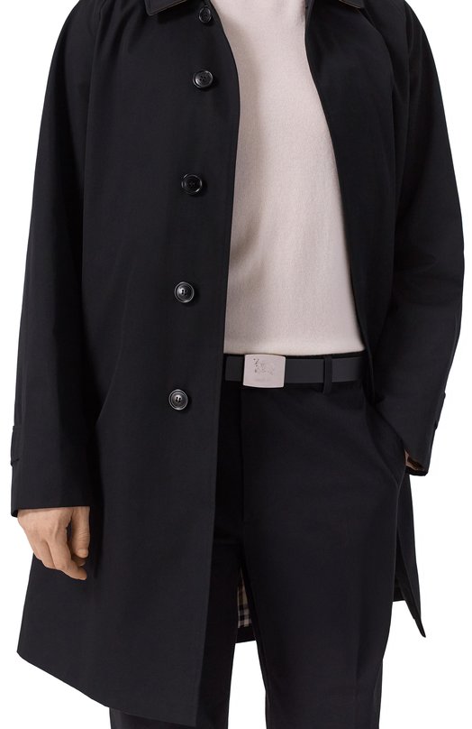 Двусторонний ремень Burberry 8112217 Чёрный  8112217 Фото 2