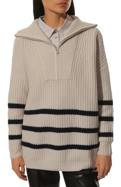 Свитер из шерсти и кашемира ALLUDE, арт. 225/17633, фото 3