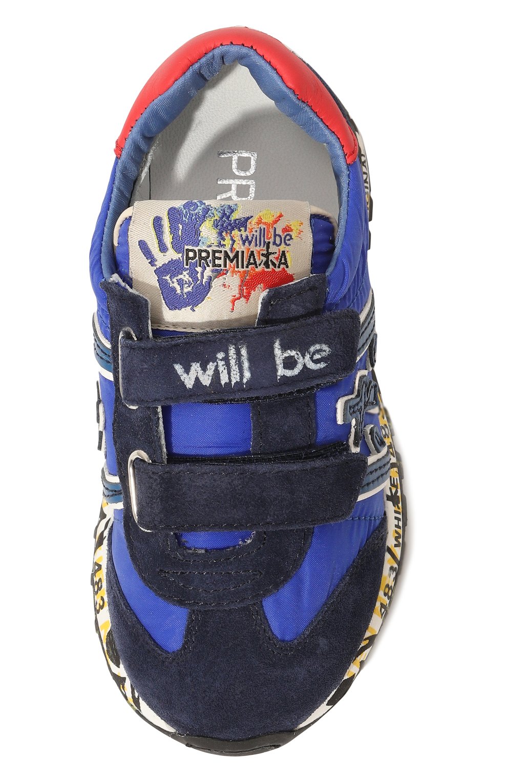 Комбинированные кроссовки PREMIATA WILL BE, арт. 18021868/LUCY V/20-26, фото 4