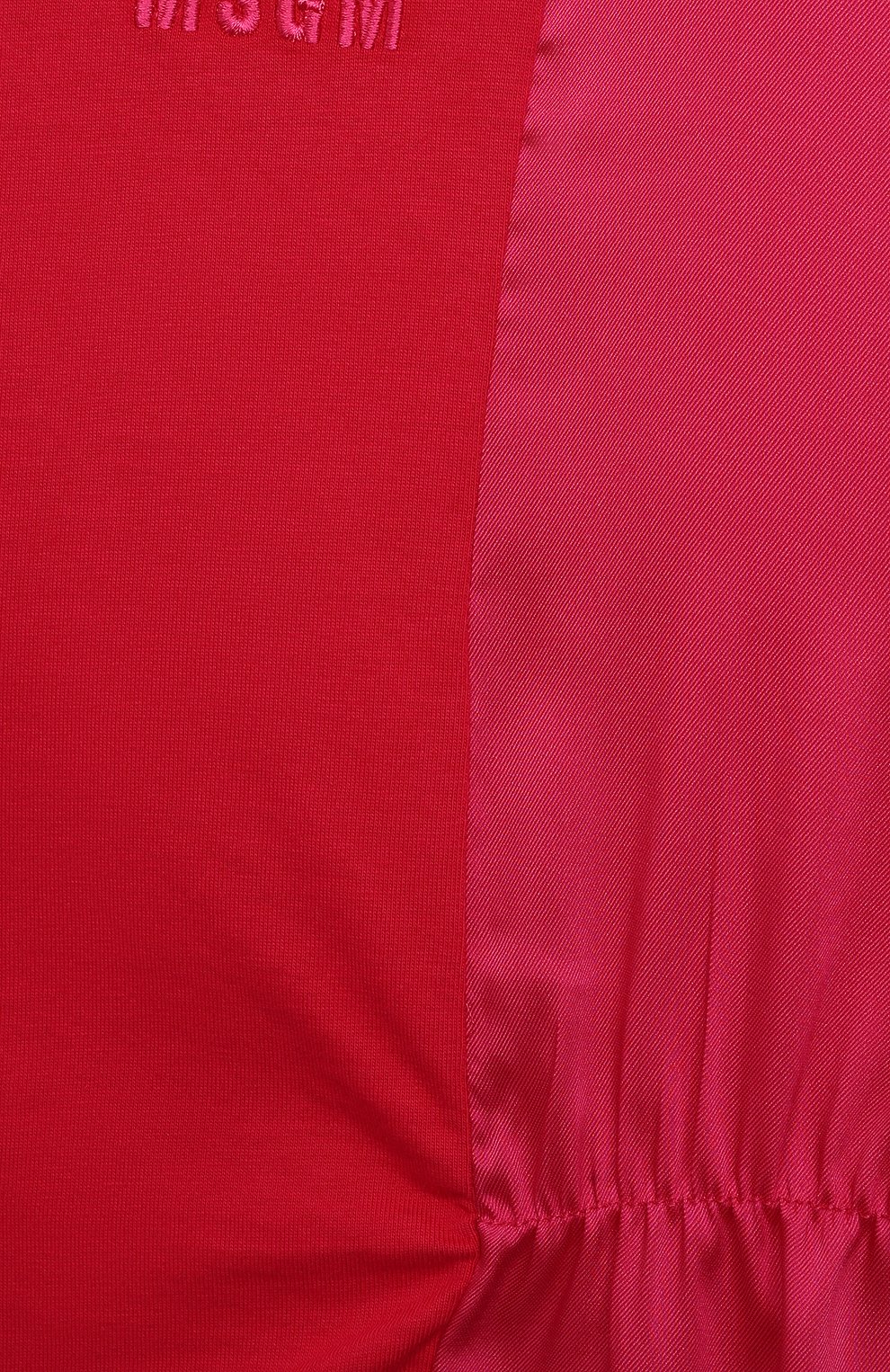 Хлопковое платье MSGM KIDS, арт. MS028815, фото 3