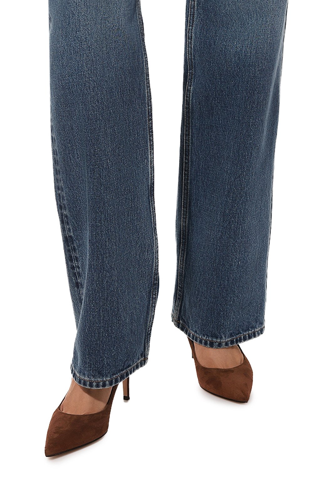 Замшевые туфли gianvito 70 GIANVITO ROSSI, арт. G26770.70RIC.CAMBR0W, фото 3