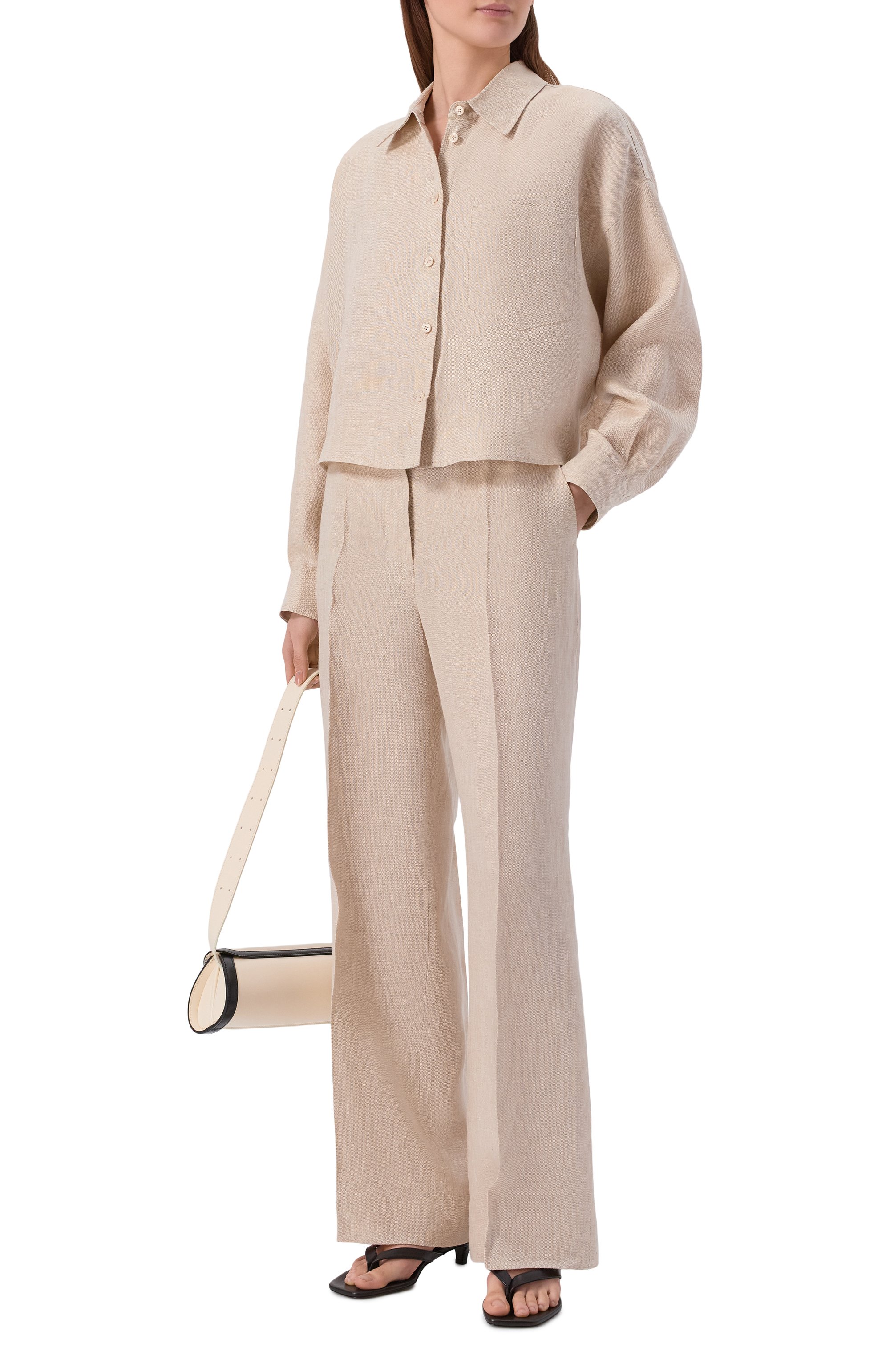 Льняная рубашка WEEKEND MAX MARA, арт. WKDCAP0, фото 2