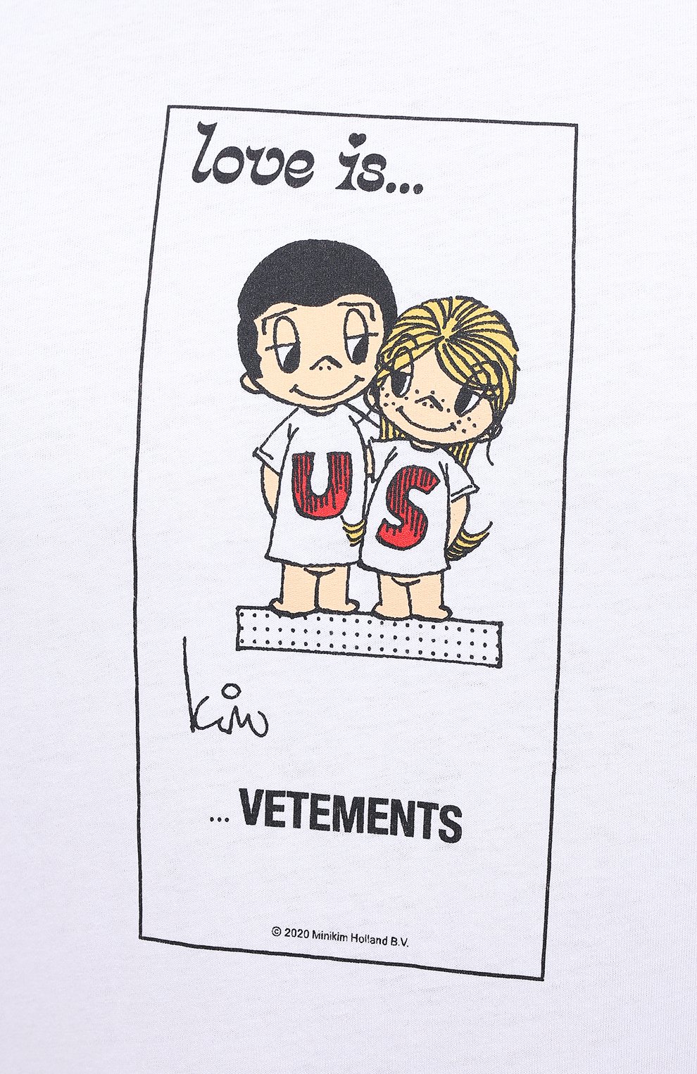 Хлопковая футболка VETEMENTS, арт. UAH21TR686 1600/M, фото 5