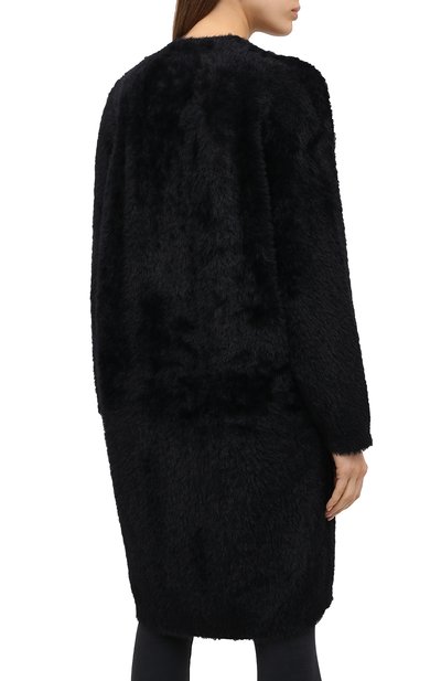 Кардиган EMPORIO ARMANI черного цвета по цене 59350 руб., арт. 6H2MTP/2M42Z, фото 4 Кардиган EMPORIO ARMANI, арт. 6H2MTP/2M42Z, фото 4