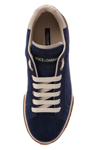 Замшевые кеды portofino light DOLCE & GABBANA, арт. CS1705/AA336, фото 5