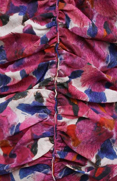 Платье из вискозы ISABEL MARANT разноцветного цвета по цене 104500 руб., арт. R01944-21E026I/MIREYA, фото 5 Платье из вискозы ISABEL MARANT, арт. R01944-21E026I/MIREYA, фото 5