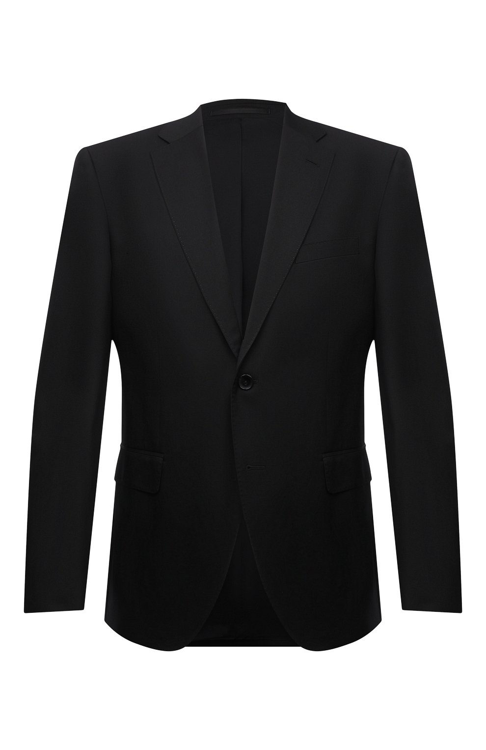 Шерстяной пиджак BOSS черного цвета по цене 48400 руб., арт. 50409253, фото 1 Шерстяной пиджак BOSS, арт. 50409253, фото 1