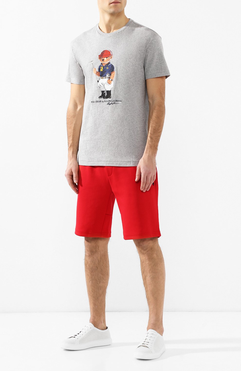 Хлопковая футболка  POLO RALPH LAUREN, арт. 710740346, фото 2