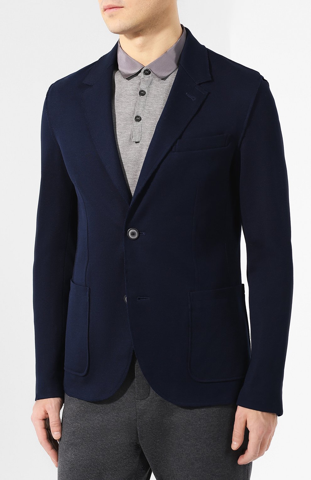 Хлопковый пиджак LANVIN, арт. RMJA0001P18, фото 3