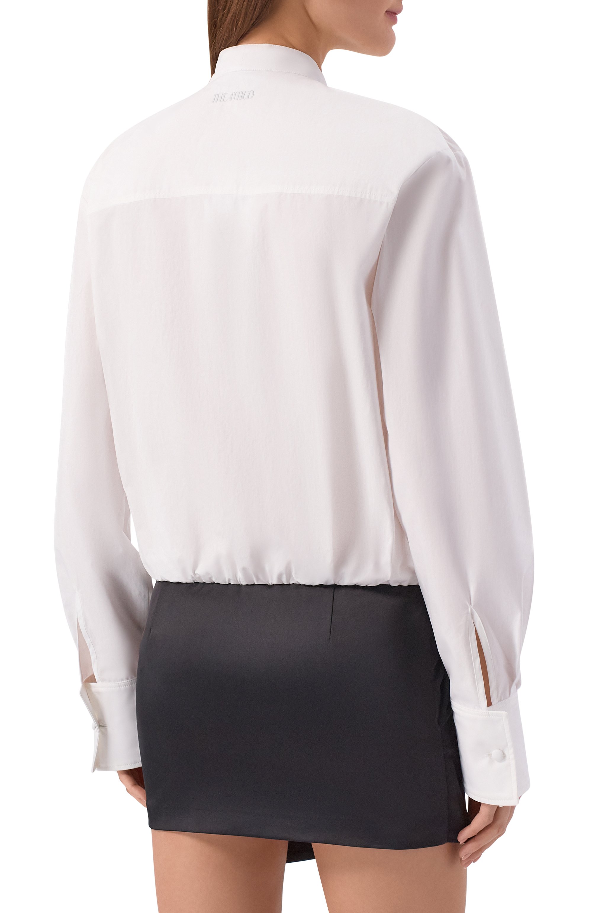 Хлопковое платье THE ATTICO, арт. 260WCA00461/MIX067AA, фото 3