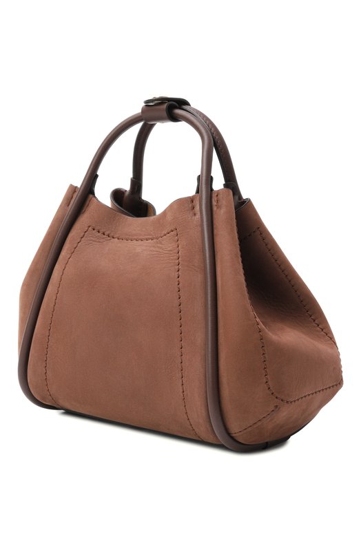 Сумка Marine small Max Mara MXAMARINEXSSUE Коричневый  MXAMARINEXSSUE Фото 4