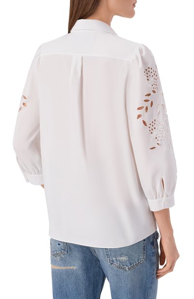 Хлопковая рубашка VALENTINO, арт. 8B3AB820/9VN, фото 4