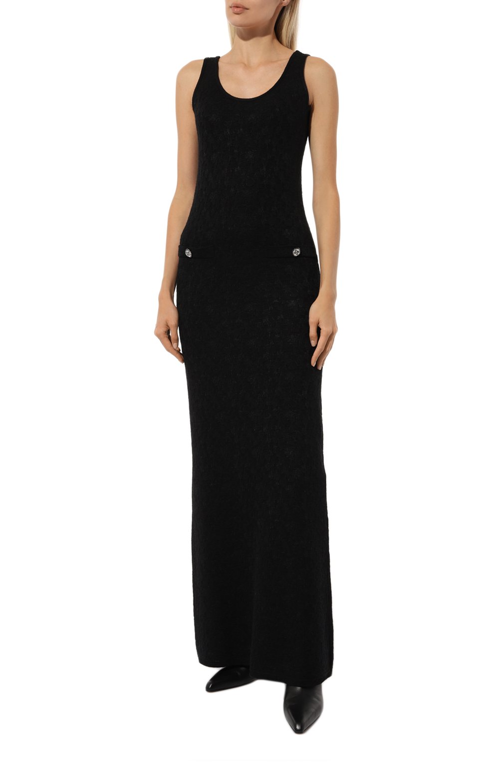 Платье из шерсти и вискозы AND THE BRAND, арт. W25-D035-1202-900, фото 3