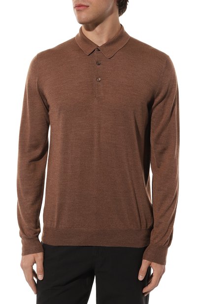 Поло из шерсти и шелка GRAN SASSO, арт. 57132/13190, фото 3