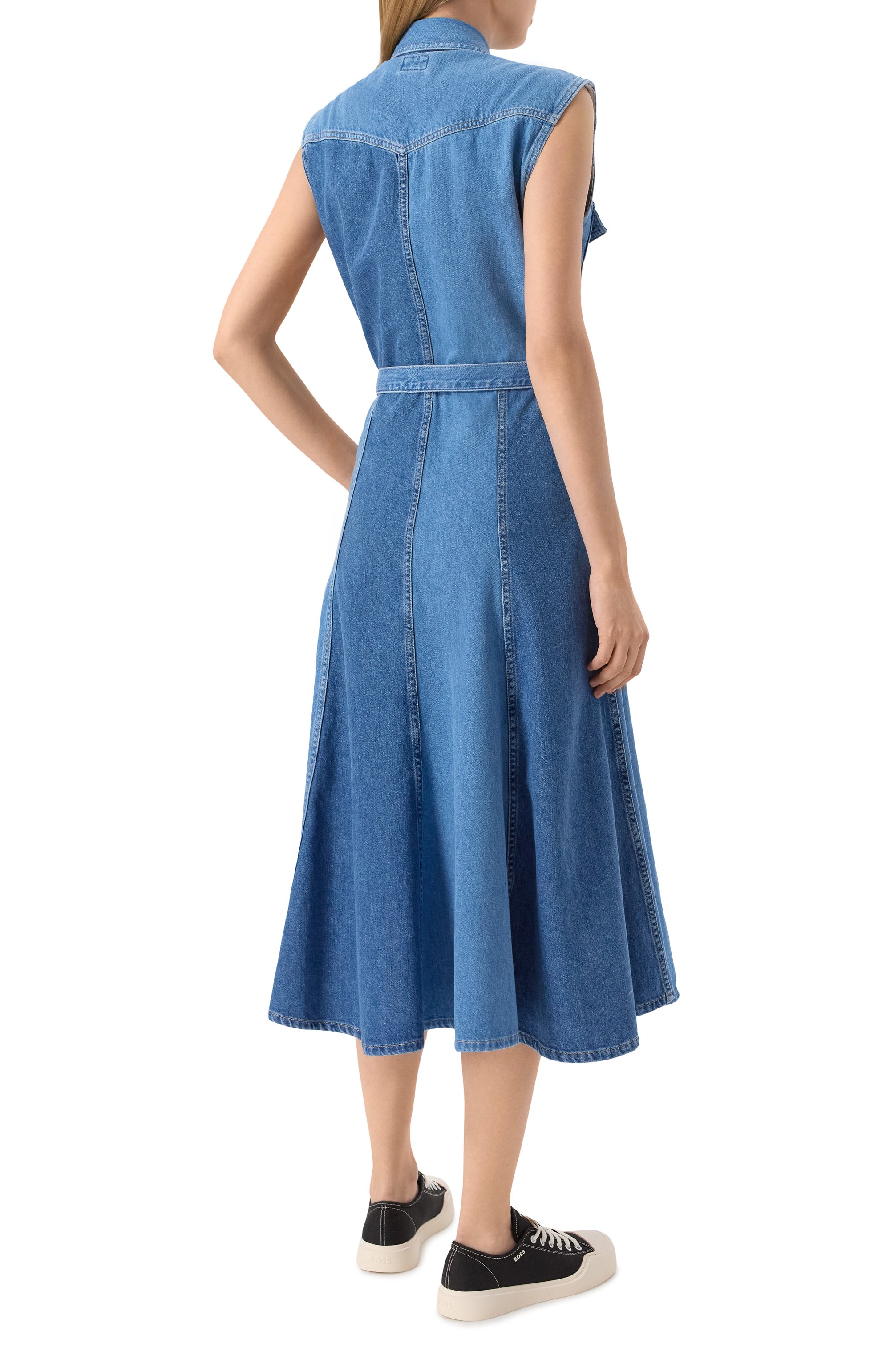 Джинсовое платье AG ADRIANO GOLDSCHMIED, арт. W0051-110, фото 4