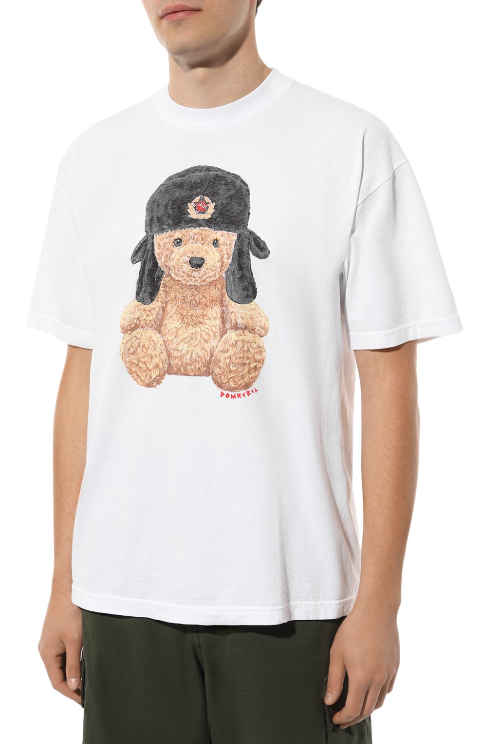 Хлопковая футболка DOMREBEL, арт. RUSSIA HAT/T-SHIRT, фото 3