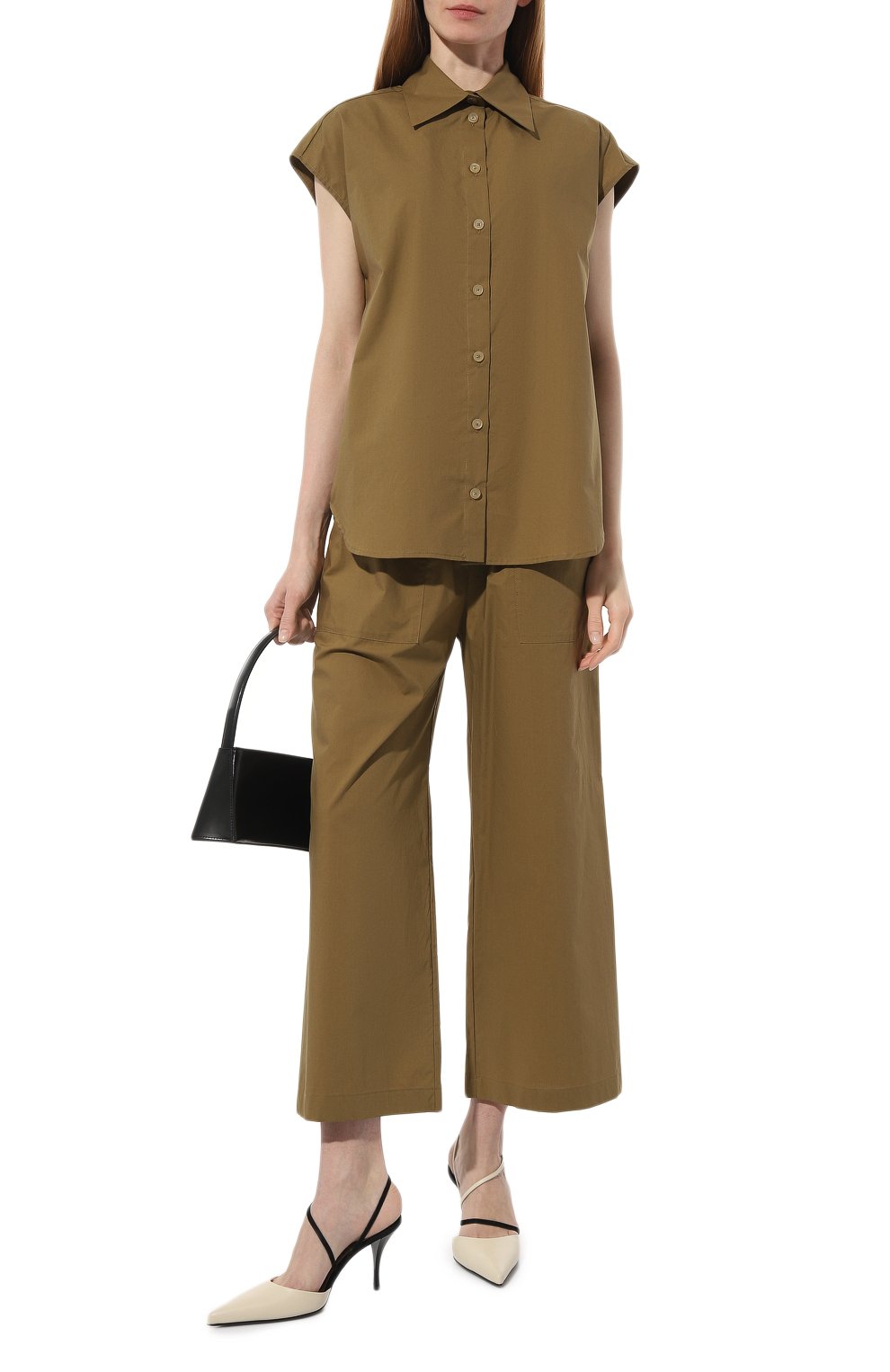 Хлопковые брюки ERIKA CAVALLINI, арт. P4SJ08, фото 2