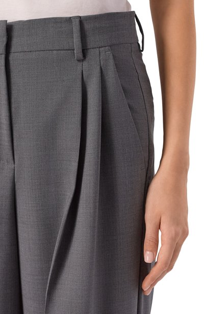 Шерстяные брюки WEEKEND MAX MARA, арт. ADELFI, фото 5
