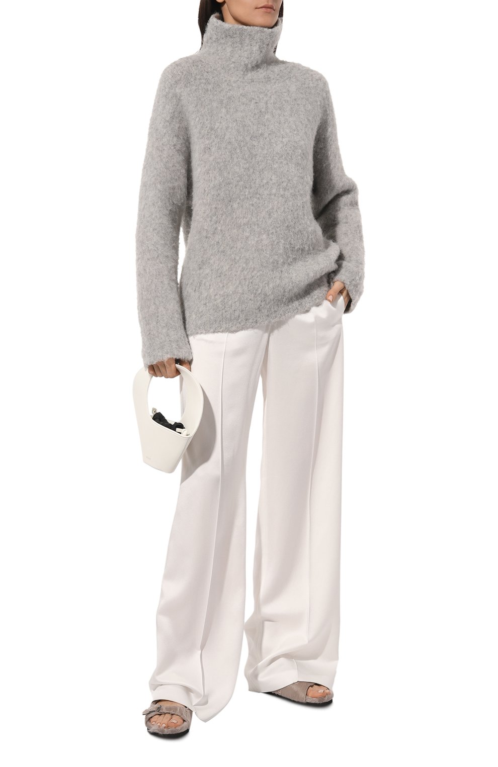 Меховые шлепанцы SIMONETTA RAVIZZA светло-розового цвета по цене 87550 руб., арт. S04S001G1/694, фото 2 Меховые шлепанцы SIMONETTA RAVIZZA, арт. S04S001G1/694, фото 2