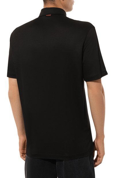 Шерстяное поло ZEGNA, арт. E7345A5/BCT724, фото 4
