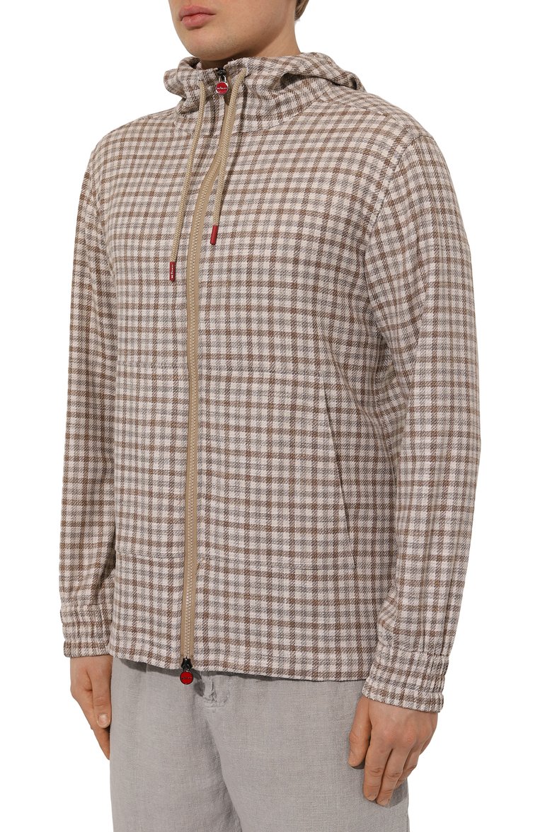 Толстовка из шерсти и шелка KITON, арт. UMC010K0643C, фото 1