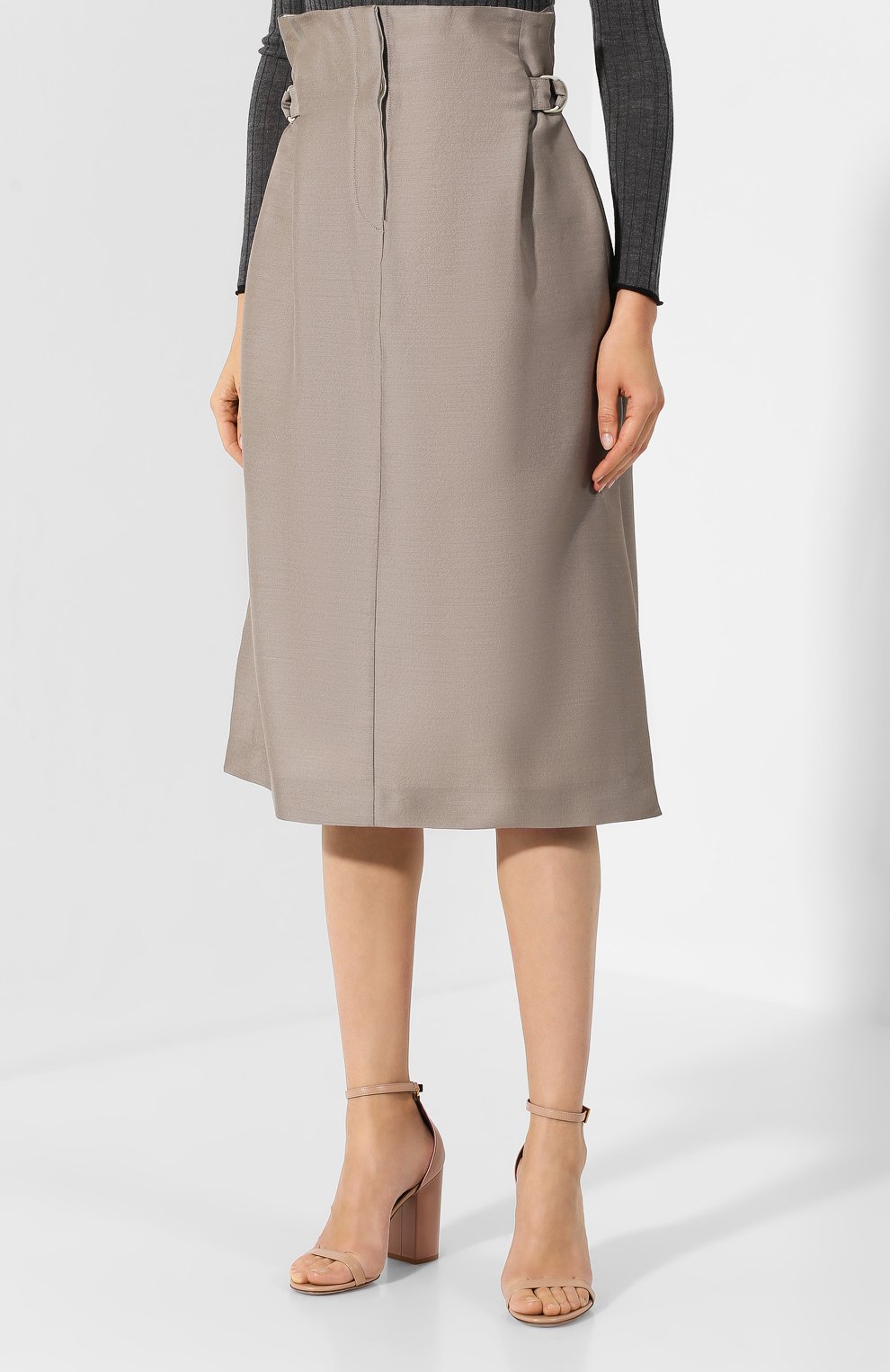 Юбка из смеси шерсти и вискозы ACNE STUDIOS, арт. AF0083, фото 3