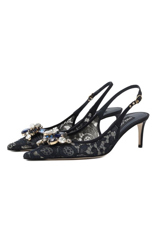 фото Текстильные туфли rainbow 60 dolce & gabbana