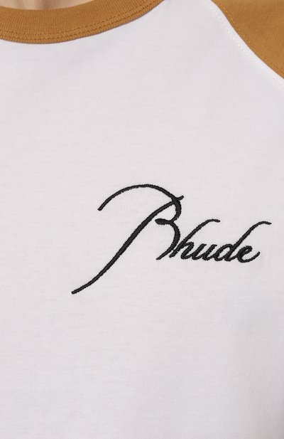 Хлопковая футболка RHUDE, арт. RHPS23TT05837142, фото 5