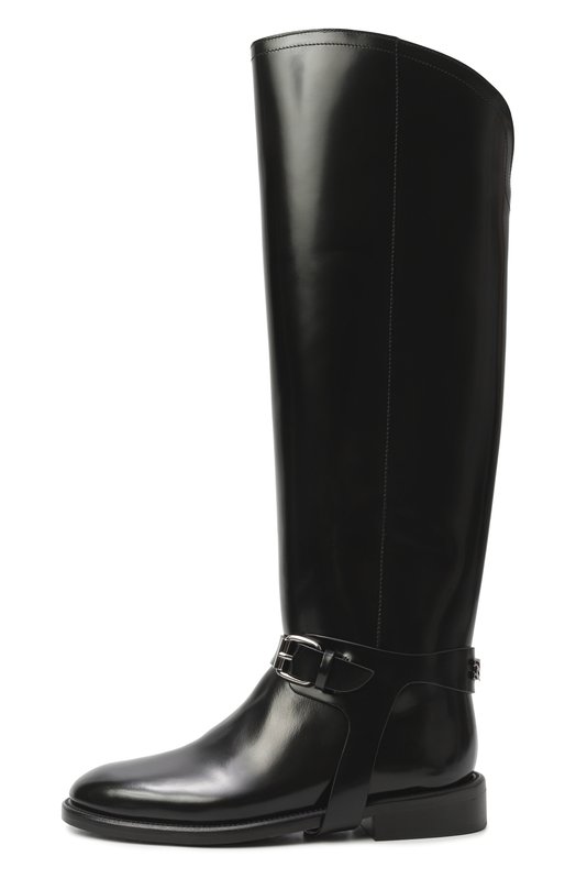 Кожаные сапоги Riderama Casadei 1S372A0201/C2858 Чёрный  1S372A0201/C2858 Фото 4