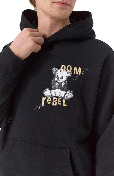 Хлопковое худи DOMREBEL, арт. GL00MY/H00DIE, фото 5